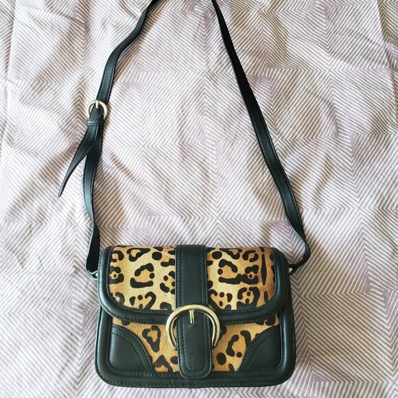 Topshop Handbags - Topshop leopard print bag